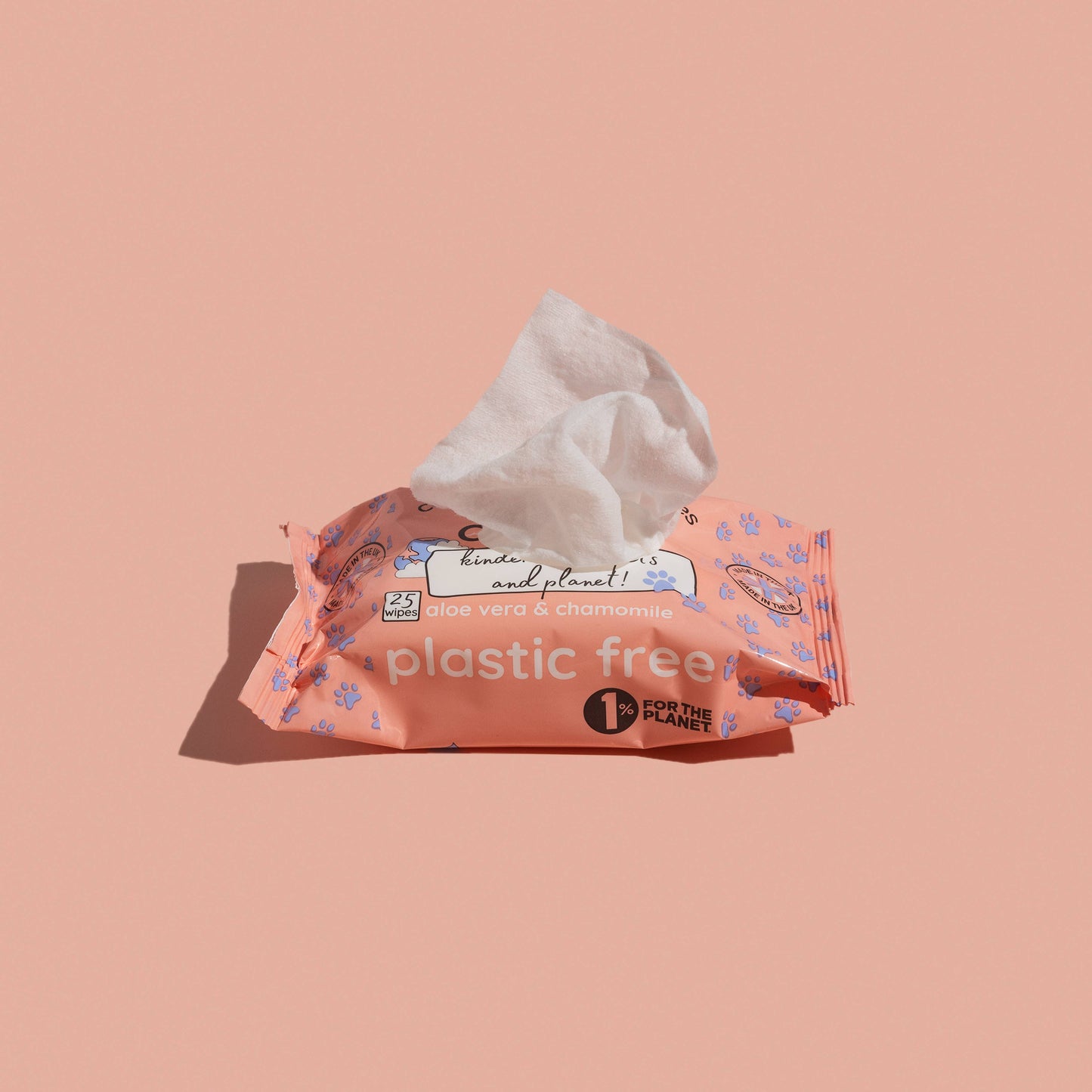 Compostable Pet Wipes (25 wipes)