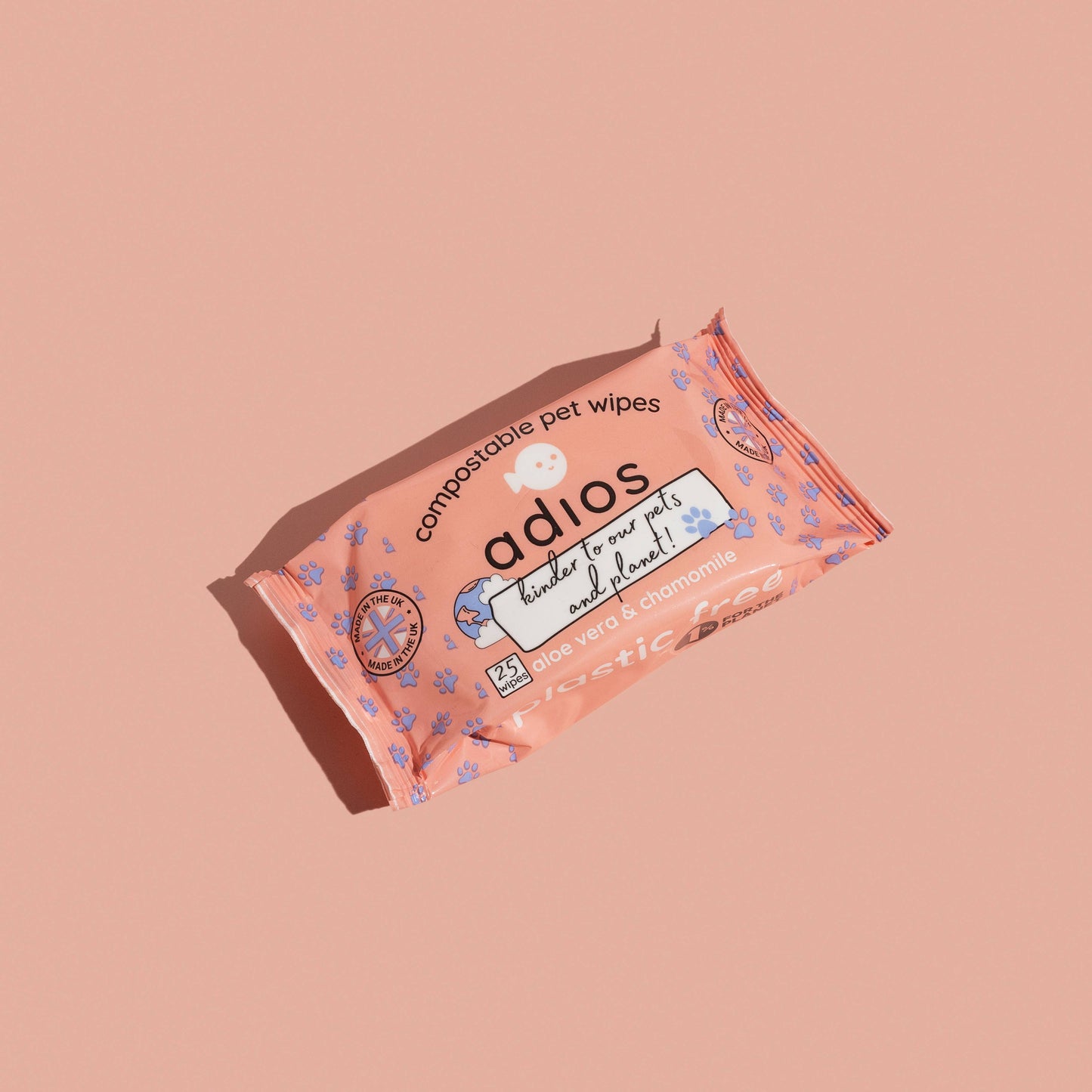 Compostable Pet Wipes (25 wipes)