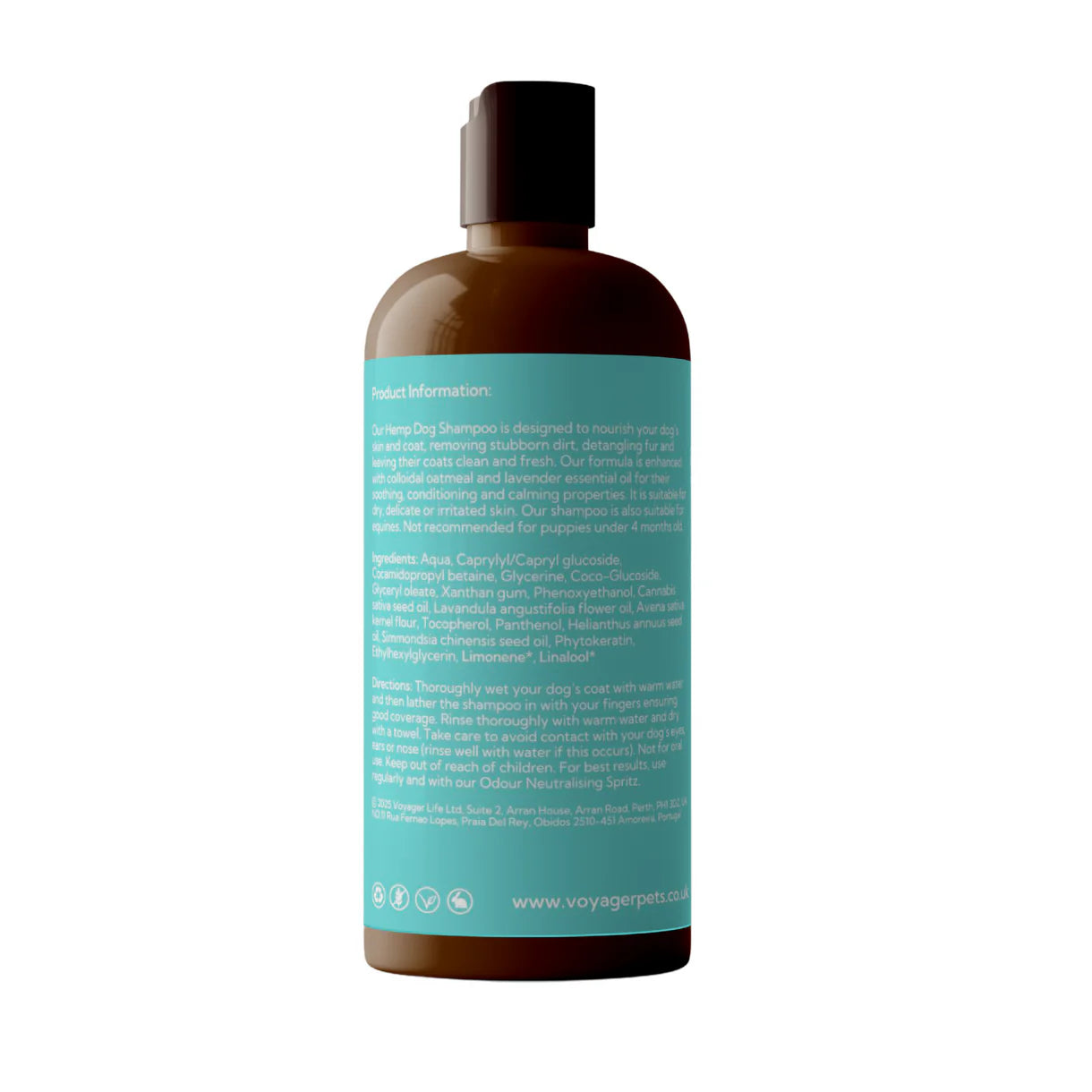 Hemp Dog Shampoo with Lavender and Oatmeal