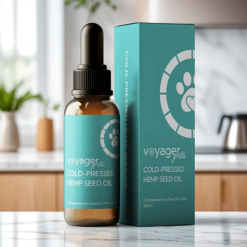 Cold-Pressed Hemp Seed Oil for Pets