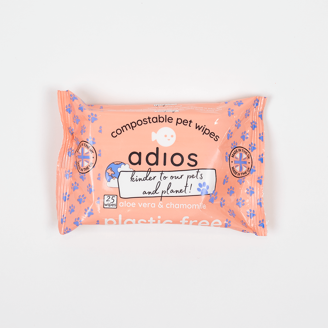 Compostable Pet Wipes (25 wipes)