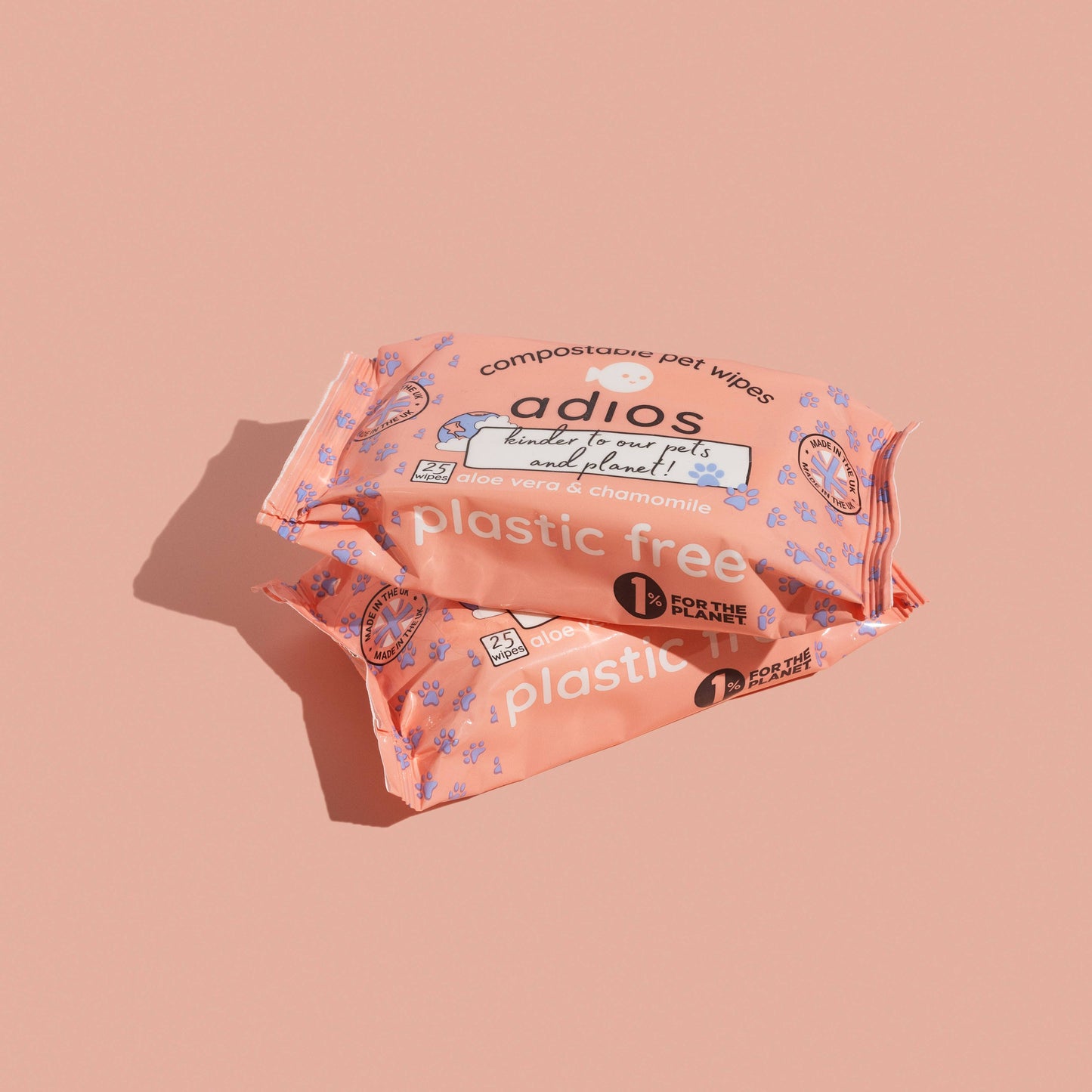 Compostable Pet Wipes (25 wipes)