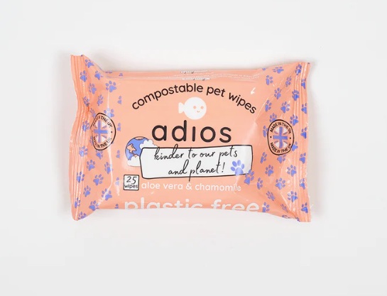 Compostable Pet Wipes (25 wipes)