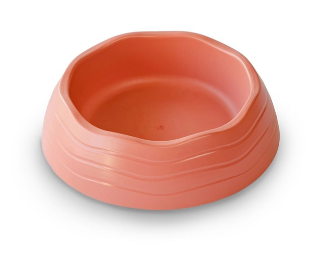 Recycled Ocean Plastic Dog Bowl (Coral Pink)
