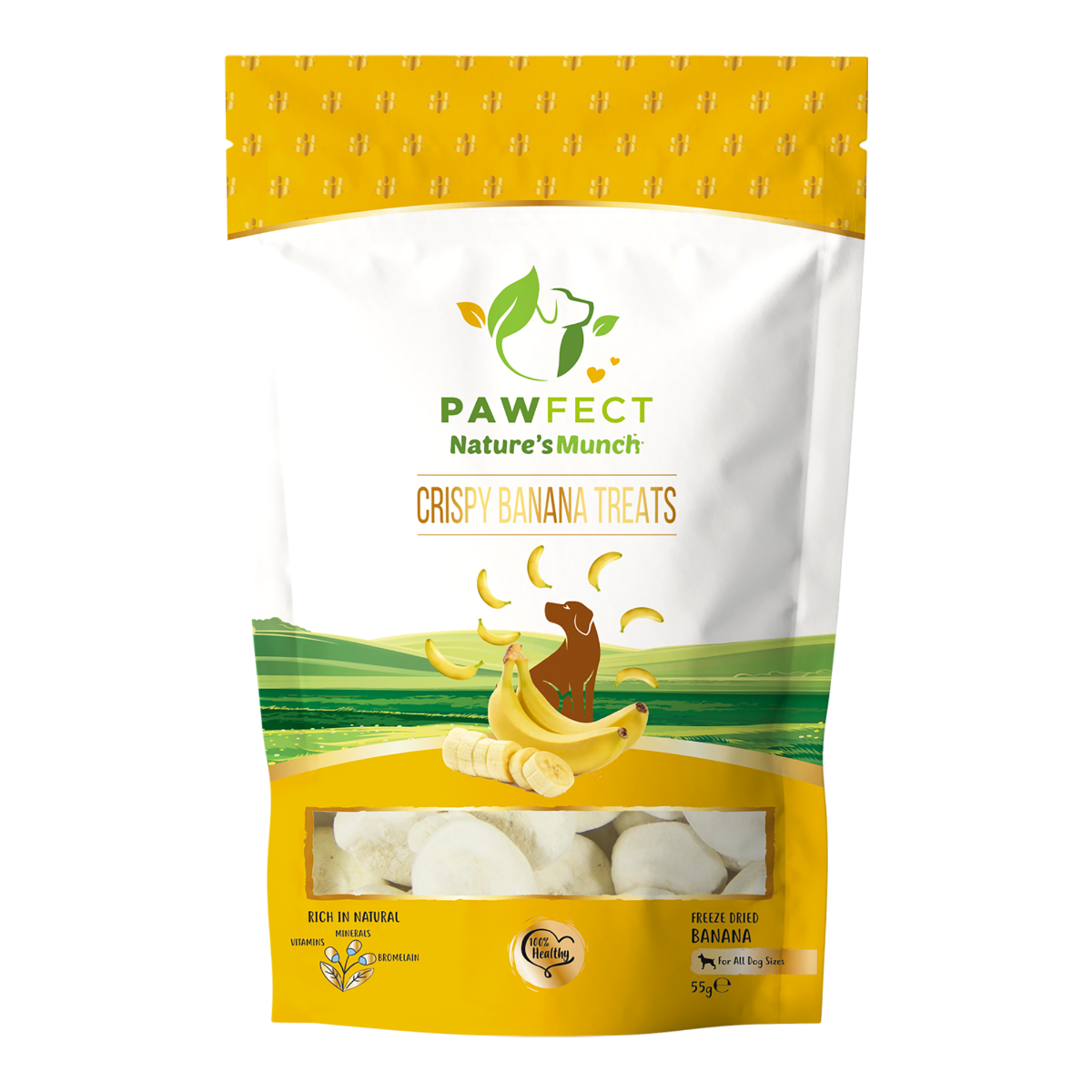 Pawfect Single Ingredient Vegan Treats: Banana